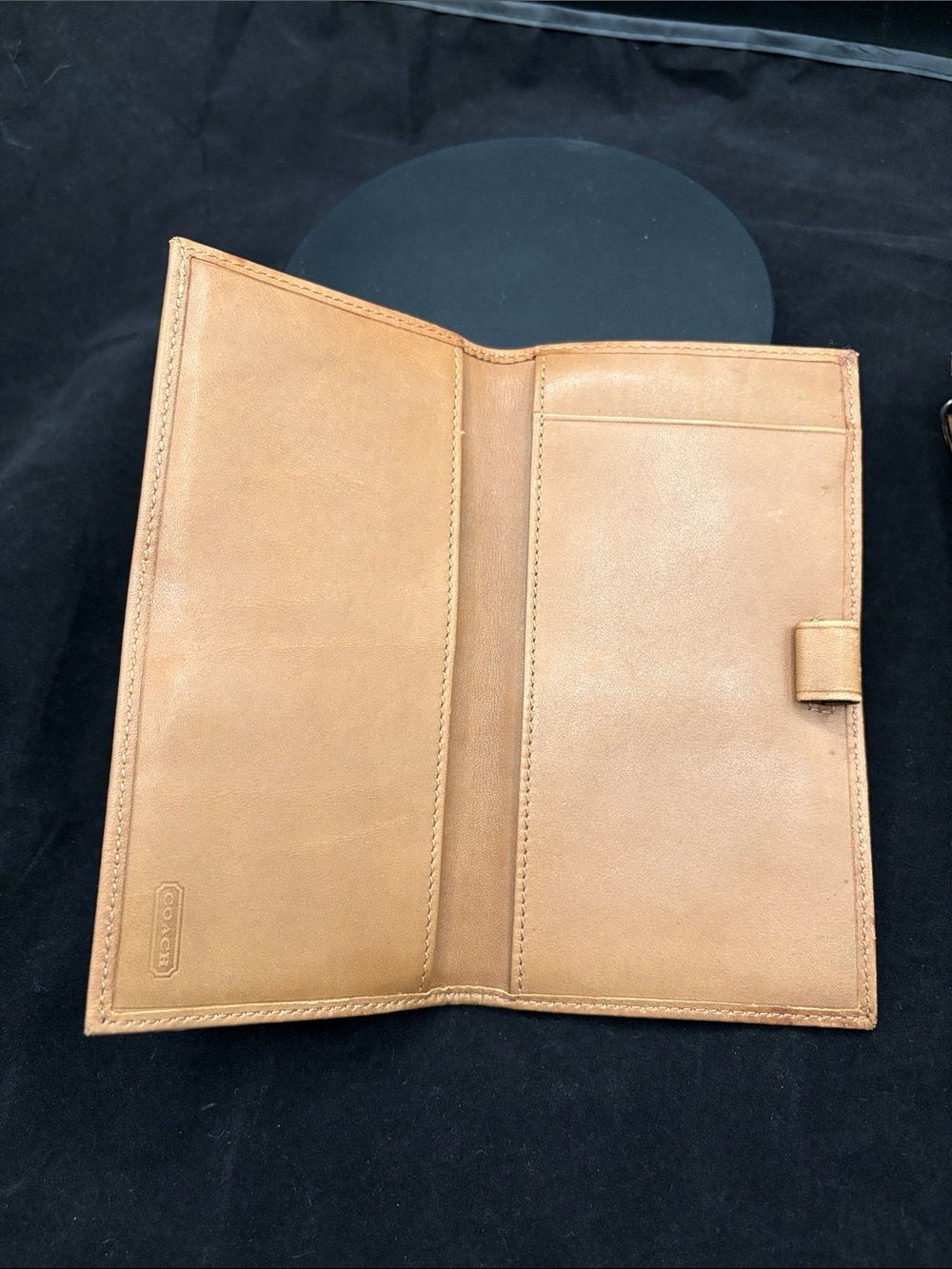 Y2K Coach Soho Signature Jacquard Canvas Buckle Wallet and Checkbook insert VGUC - Picture 17 of 17